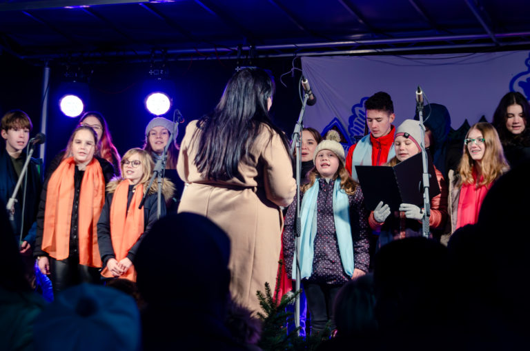 Rozsvícení vánočního stromu v Kojetíně